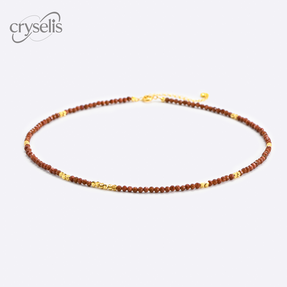 Goldstone Necklace
