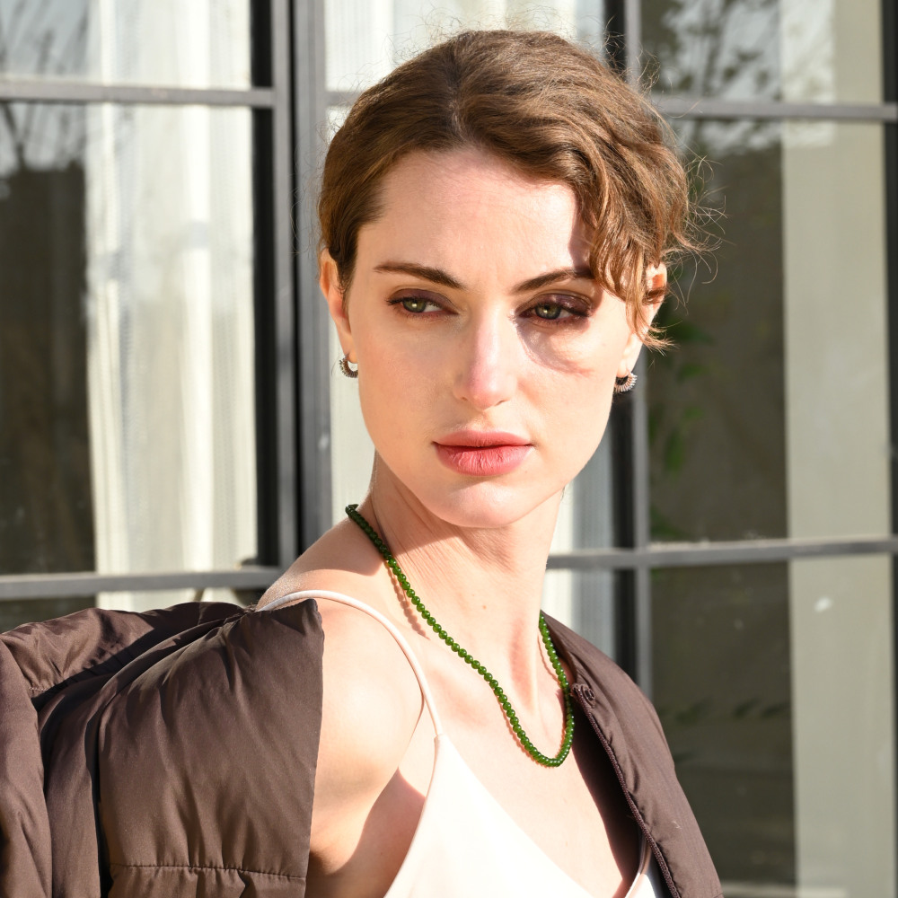 Cryselis Custom Gemstone Necklace – Chrysoprase Healing Necklace