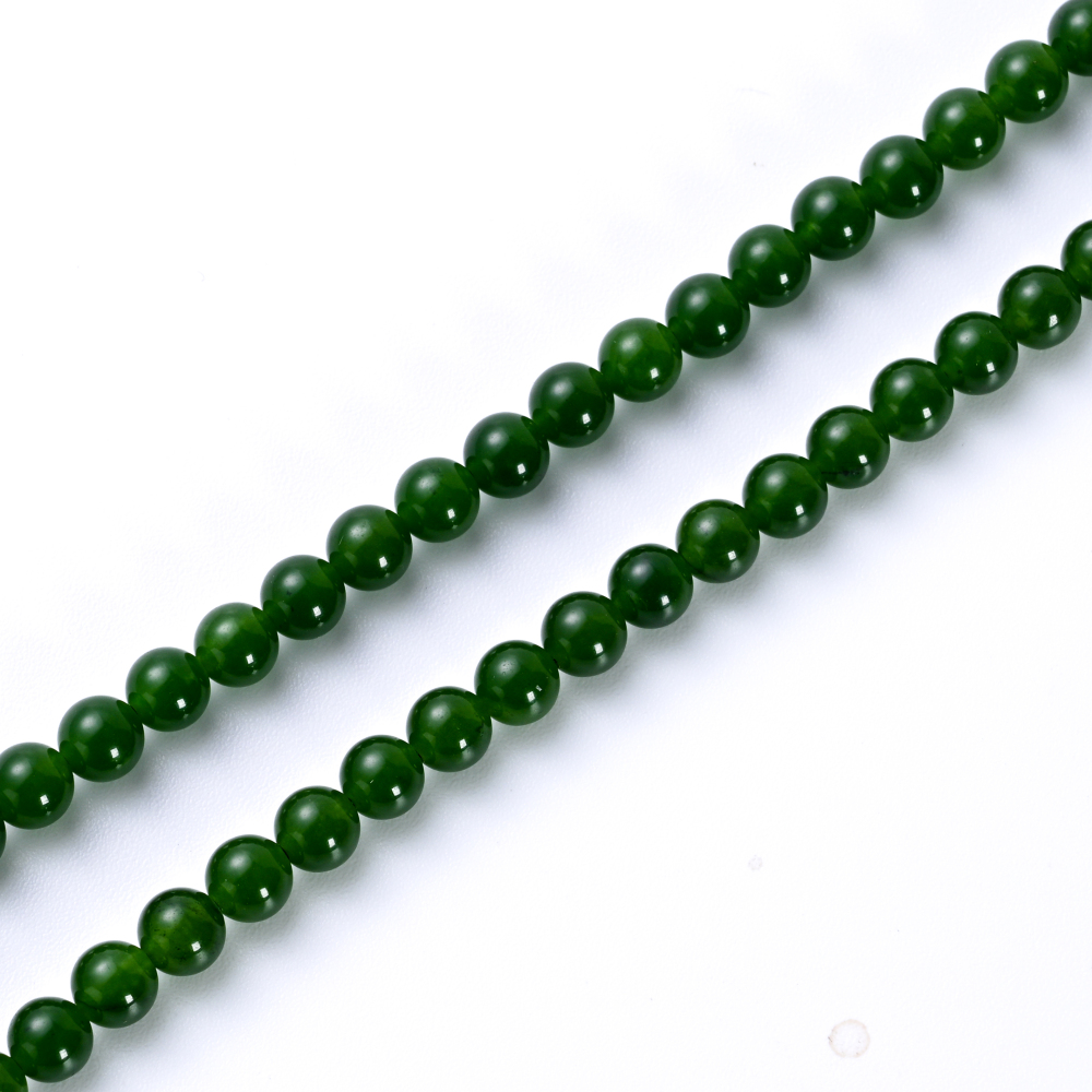 Cryselis Custom Gemstone Necklace - Chrysoprase with Gold Chain Clasp