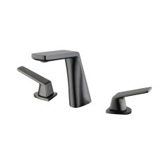 M21009 Three-Component Faucet: Sculpted Design with Multi-Finish Options for Customized Style