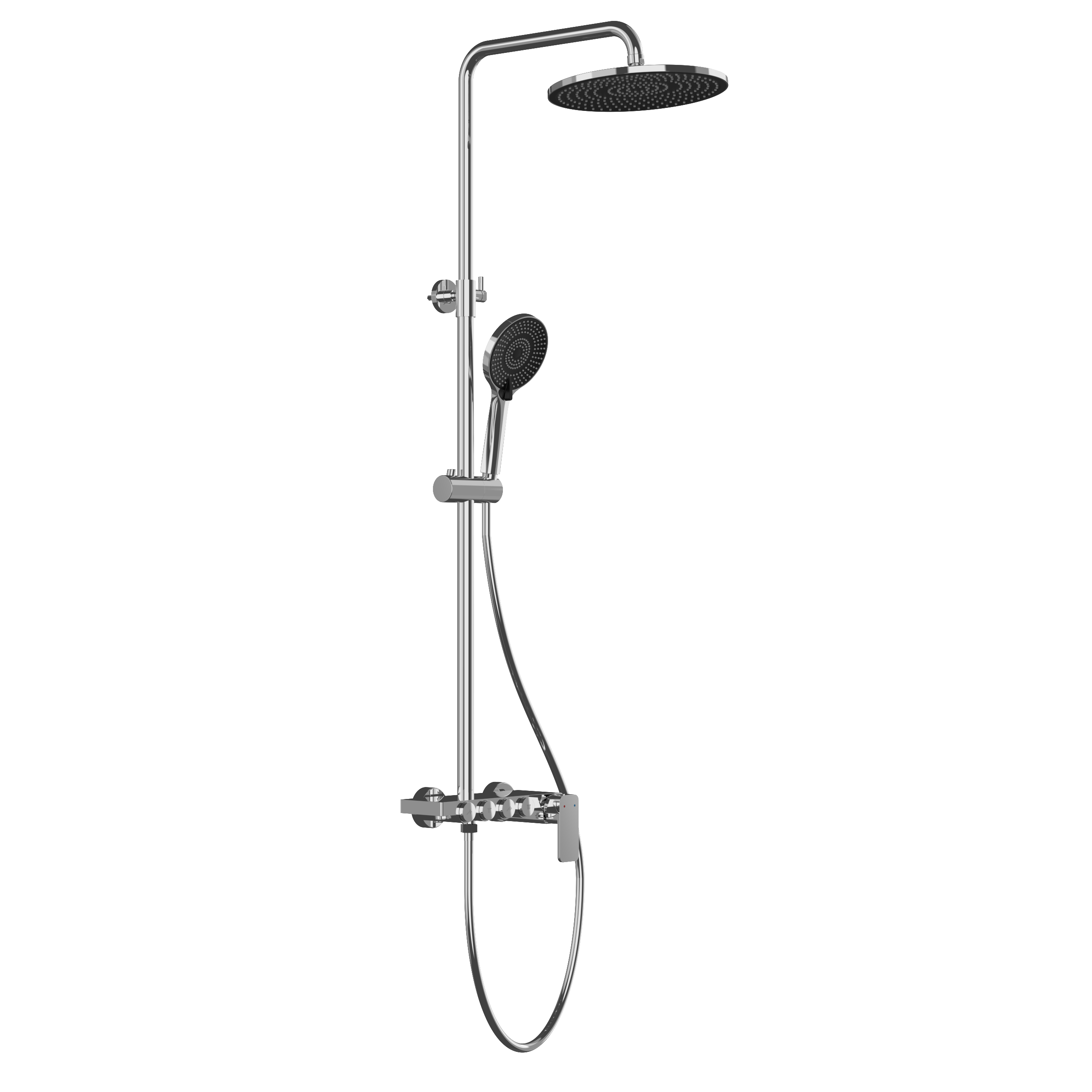 YOLO Shower Faucet – Modern Faucet Bathroom Black Faucet Bathroom Luxury Bathroom Fixture