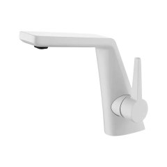M21002 Single-Handle Faucet: Angular Modern Design with Multi-Finish Versatility