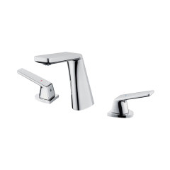 M21009 Three-Component Faucet: Sculpted Design with Multi-Finish Options for Customized Style