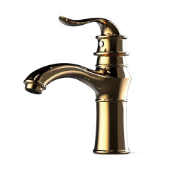 M12002 Vintage Vessel Faucet: Ornate Layered Design with Multi-Finish Elegance