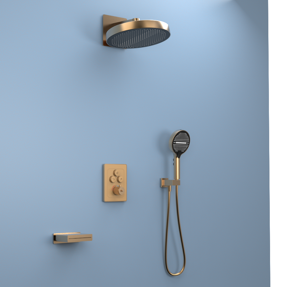 M-0099 Smart Multi-Function Shower System: Modern Design with Customizable Bathing Experience