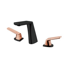 M21009 Three-Component Faucet: Sculpted Design with Multi-Finish Options for Customized Style