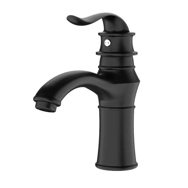 M12002 Vintage Vessel Faucet: Ornate Layered Design with Multi-Finish Elegance