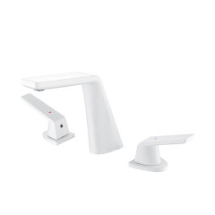 M21009 Three-Component Faucet: Sculpted Design with Multi-Finish Options for Customized Style