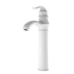 M12003 Vintage Tall Vessel Faucet: Ornate Design with Multi-Finish Charm