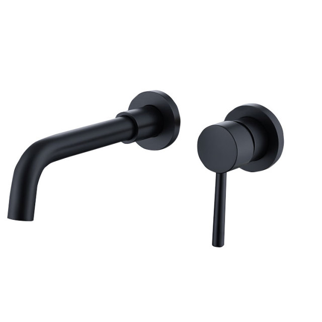 YL-101 Split Wall-Mounted Faucet: Circular Handle Design for Modern Minimalism