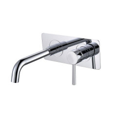 YL-108 Wall-Mounted Faucet: Sleek Curved Design for Timeless Elegance