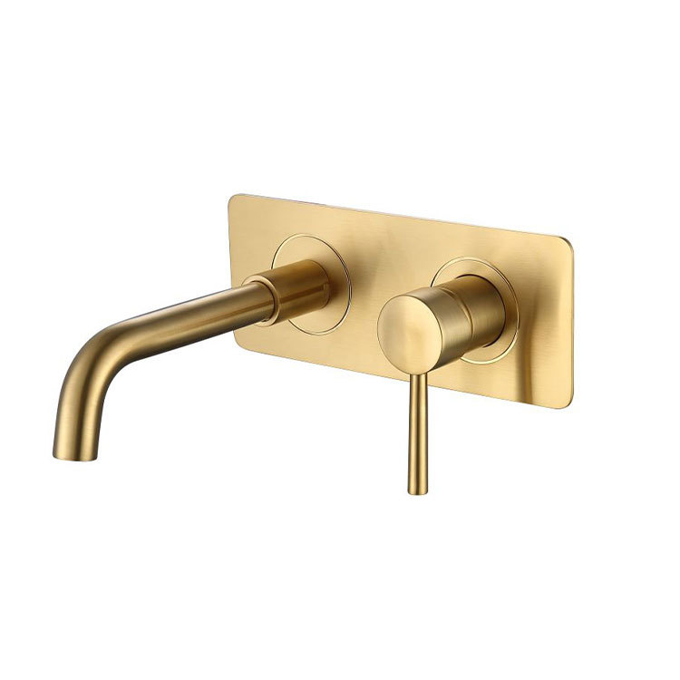 YL-108 Wall-Mounted Faucet: Sleek Curved Design for Timeless Elegance