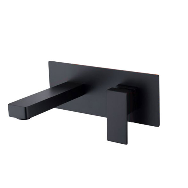 YL-109 Wall-Mounted Faucet: Sharp Geometric Design for Modern Elegance