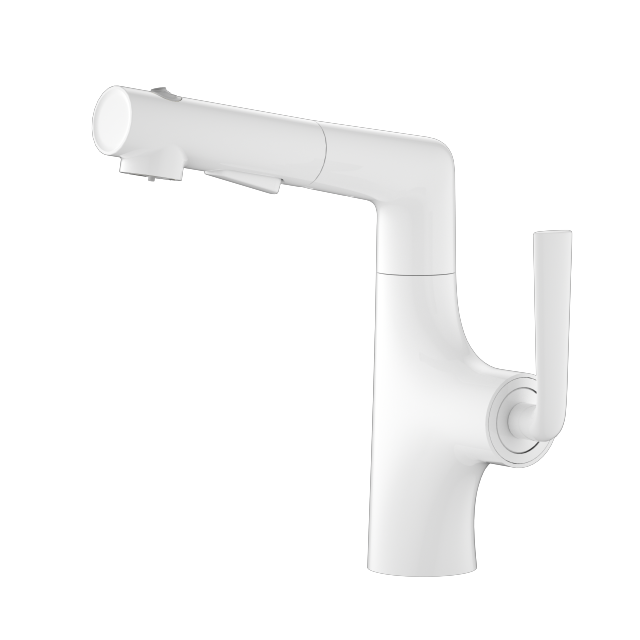 M0062 Pull-Out Kitchen Faucet: Multi-Color Design for Stylish & Flexible Kitchen Use