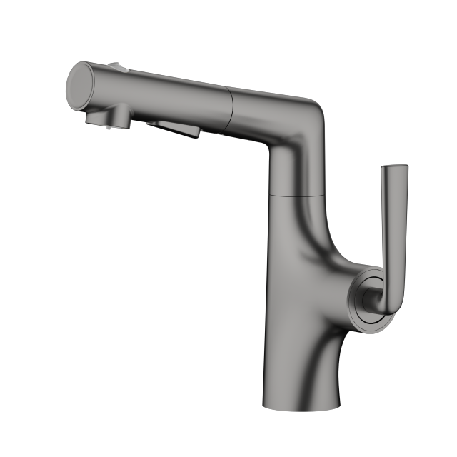 M0062 Pull-Out Kitchen Faucet: Multi-Color Design for Stylish & Flexible Kitchen Use