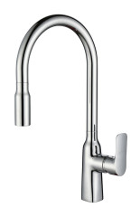 YH-W031 High-Arc Kitchen Faucet: Polished Design for Effortless Kitchen Tasks