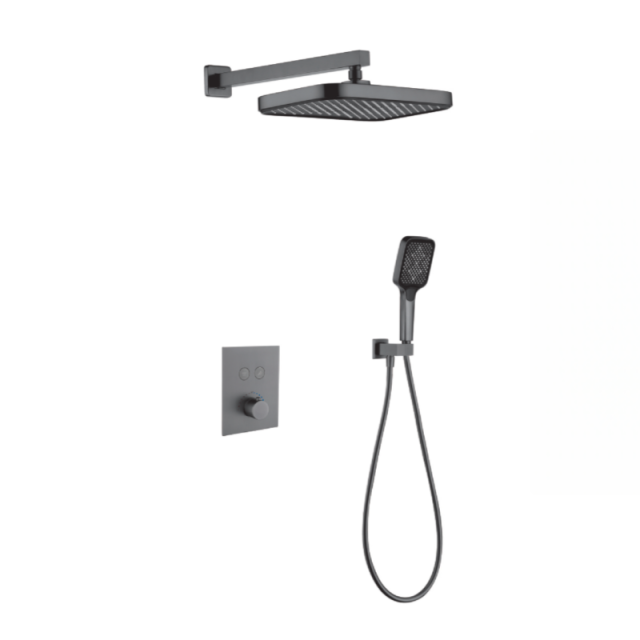 YOLO Shower Faucet Set – Gold Bathroom Faucet Brass Wall Mount Faucet Luxury Shower System