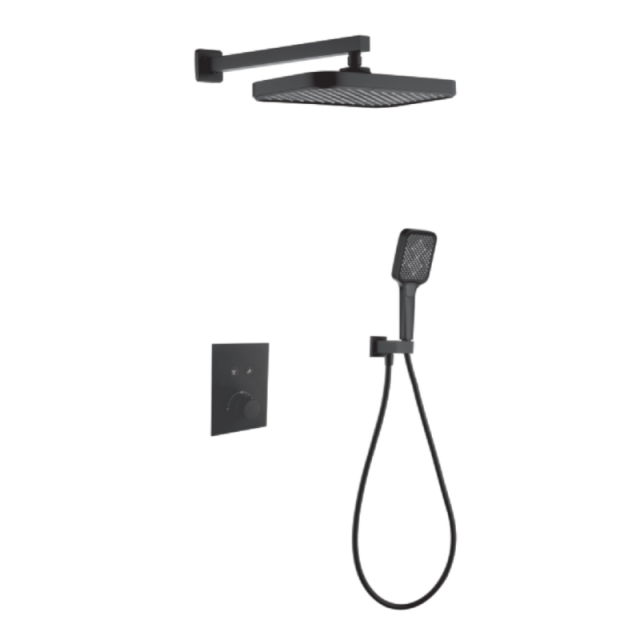 YOLO Shower Faucet Set – Gold Bathroom Faucet Brass Wall Mount Faucet Luxury Shower System