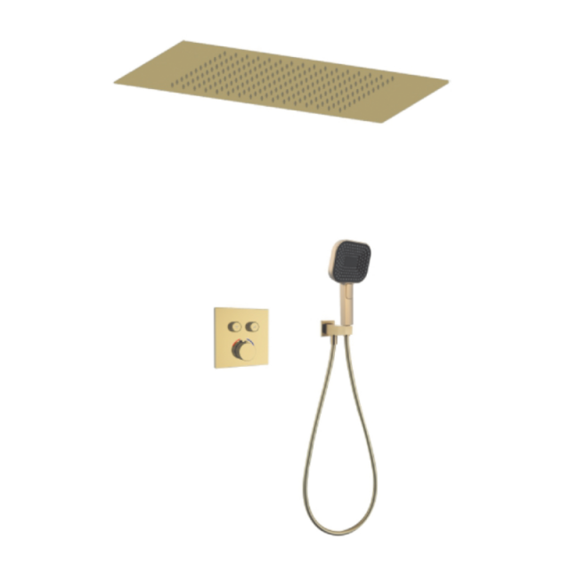 FJ-9A8030-4 Ceiling - Mounted Shower System: Immersive Luxury for a Spa - Like Bathroom Retreat