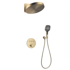 9A8030-6 Wall - Mounted Shower System: Round Design for a Luxurious and Personalized Shower Experience
