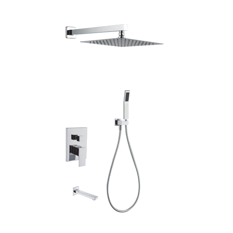 FJ-9A3003 Wall - Mounted Shower System: Dual Design Aesthetics for Versatile Bathroom Luxury