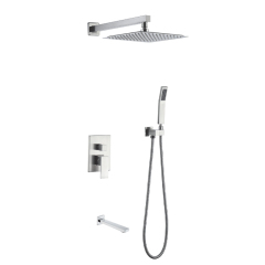 FJ-9A3002 Wall - Mounted Shower System: Dual Design Aesthetics for Modern Bathroom Luxury