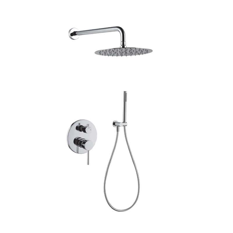 FJ-9A2013 Wall - Mounted Shower System: Dual Design Aesthetics for Modern Bathroom Luxury