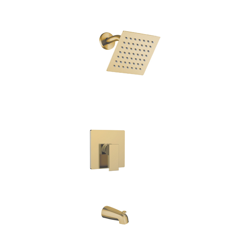 FJ-9A2036 Wall - Mounted Shower System: Dual Design Styles for Timeless Bathroom Functionality