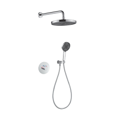 FJ-9A3019-9 Wall - Mounted Shower System: Round Design for a Refined Bathroom Elegance