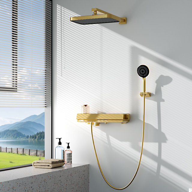 Yolo M-0135C Recessed Bubble Shower: Elevate Your Bath with Hidden Luxury