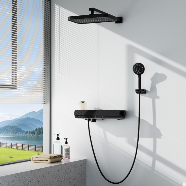 Yolo M-0135C Recessed Bubble Shower: Elevate Your Bath with Hidden Luxury