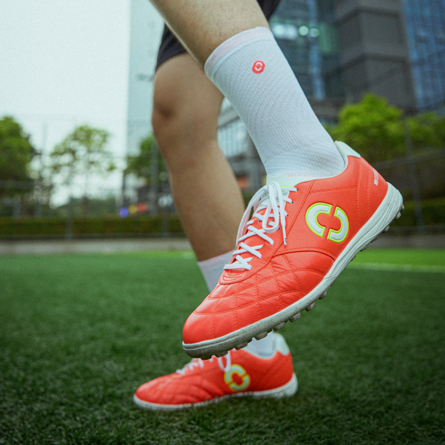 OUMARK III K-LEATHER Soccer Boots with Studs