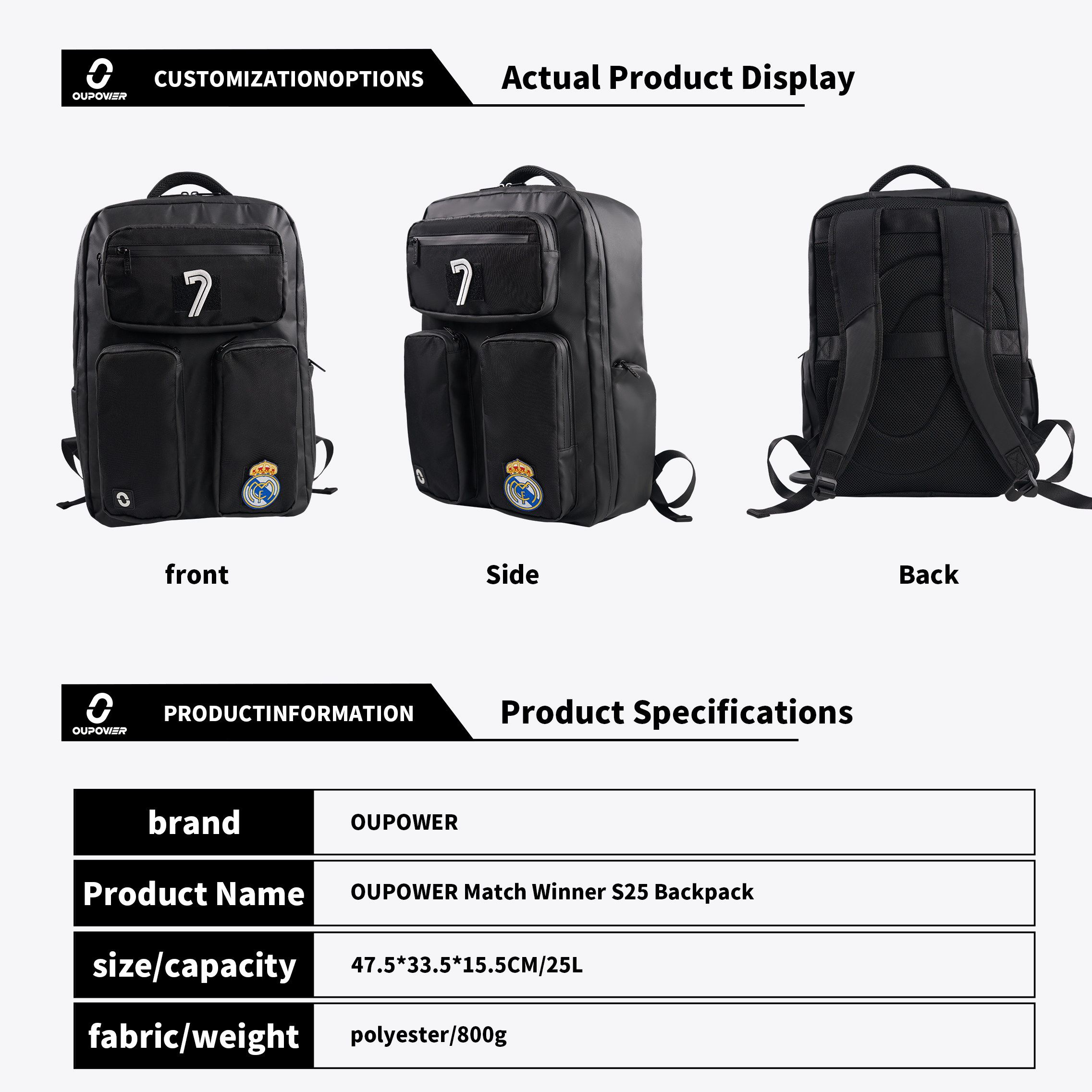 OUPOWER Match Winner S25 Backpack