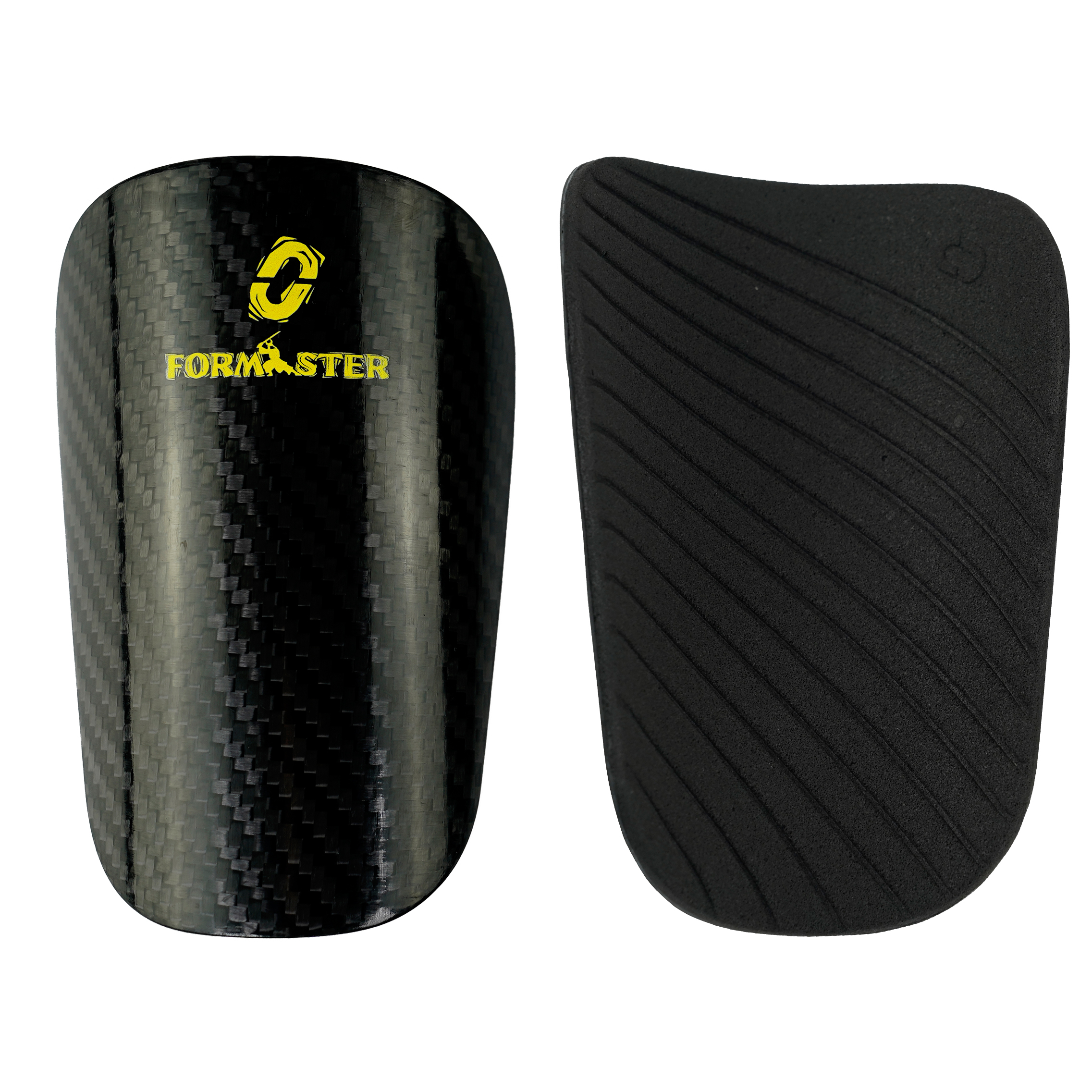 FORMASTER Carbon Fiber Soccer Shin Guards