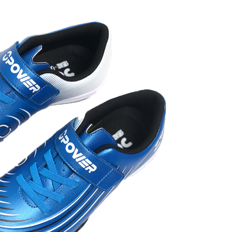 OUPOWER Mini OU Children's Football Soccer Boots with TF Outsole,K-Touch Abrasion-resistant and Waterproof fabric,No-tie Velcro,Unisex