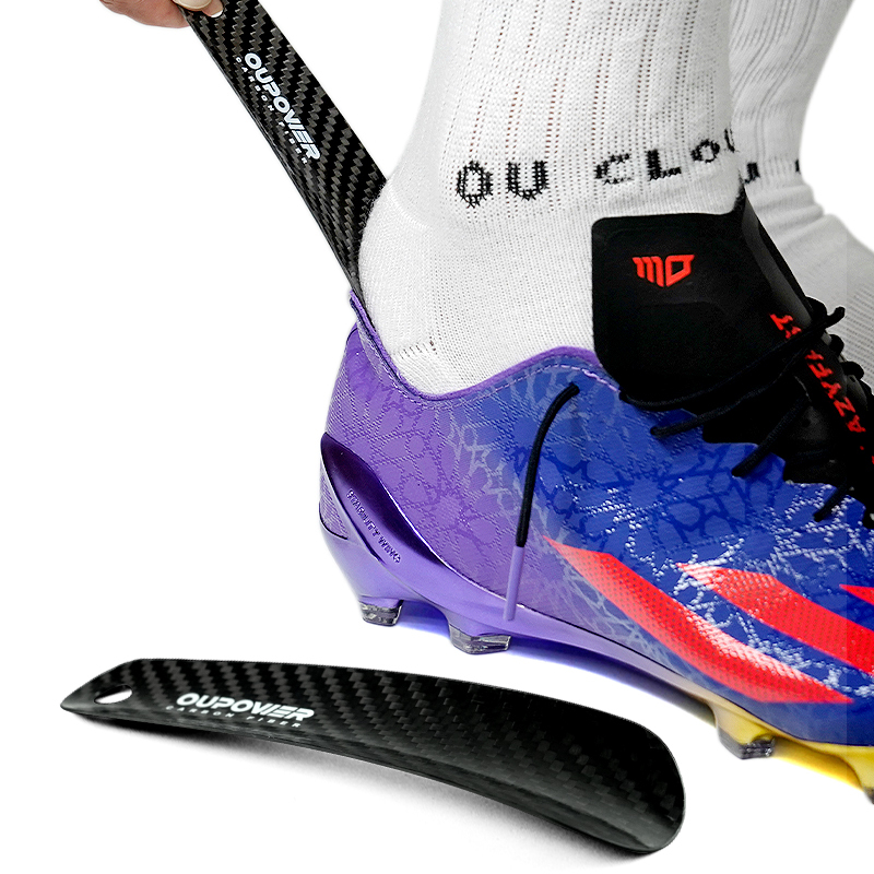 OUPOWER Carbon Fiber Shoehorn-For Adults & Kids