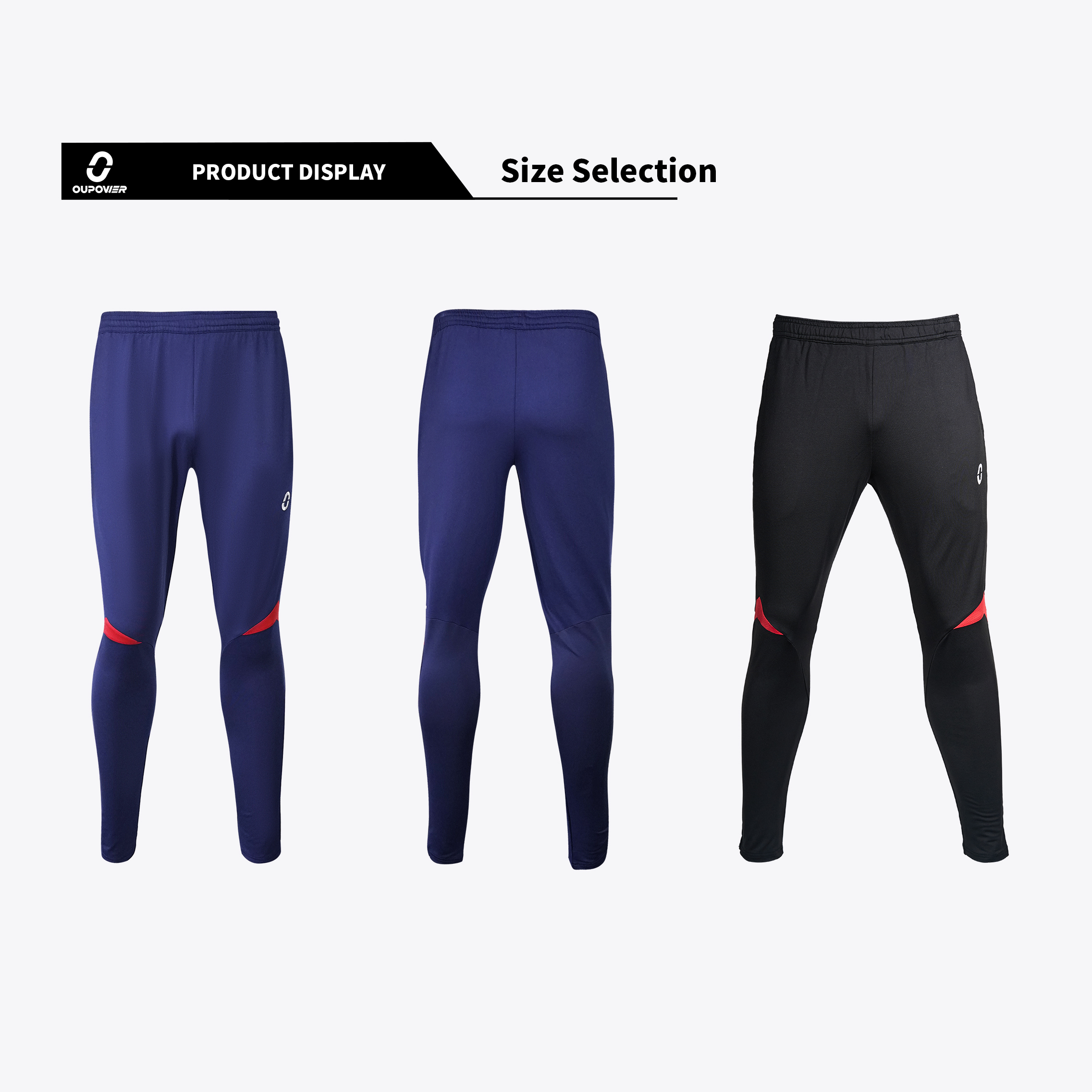 OUPOWER FORMASTER PANTS 24.1 Classic Football Training Pants High - Elastic Sports Tapered Pants