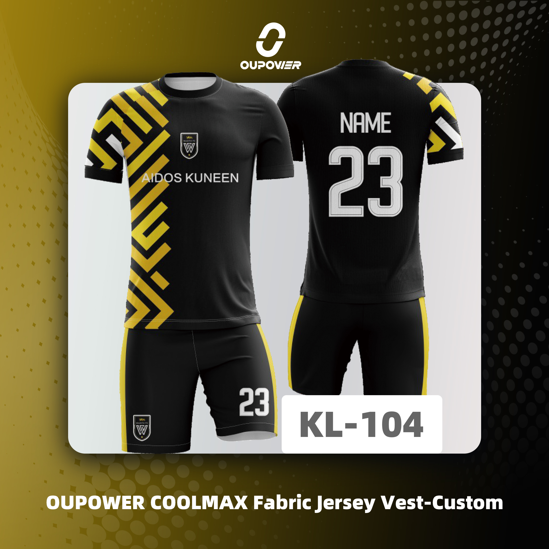 OUPOWER Custom Jersey-KS-104