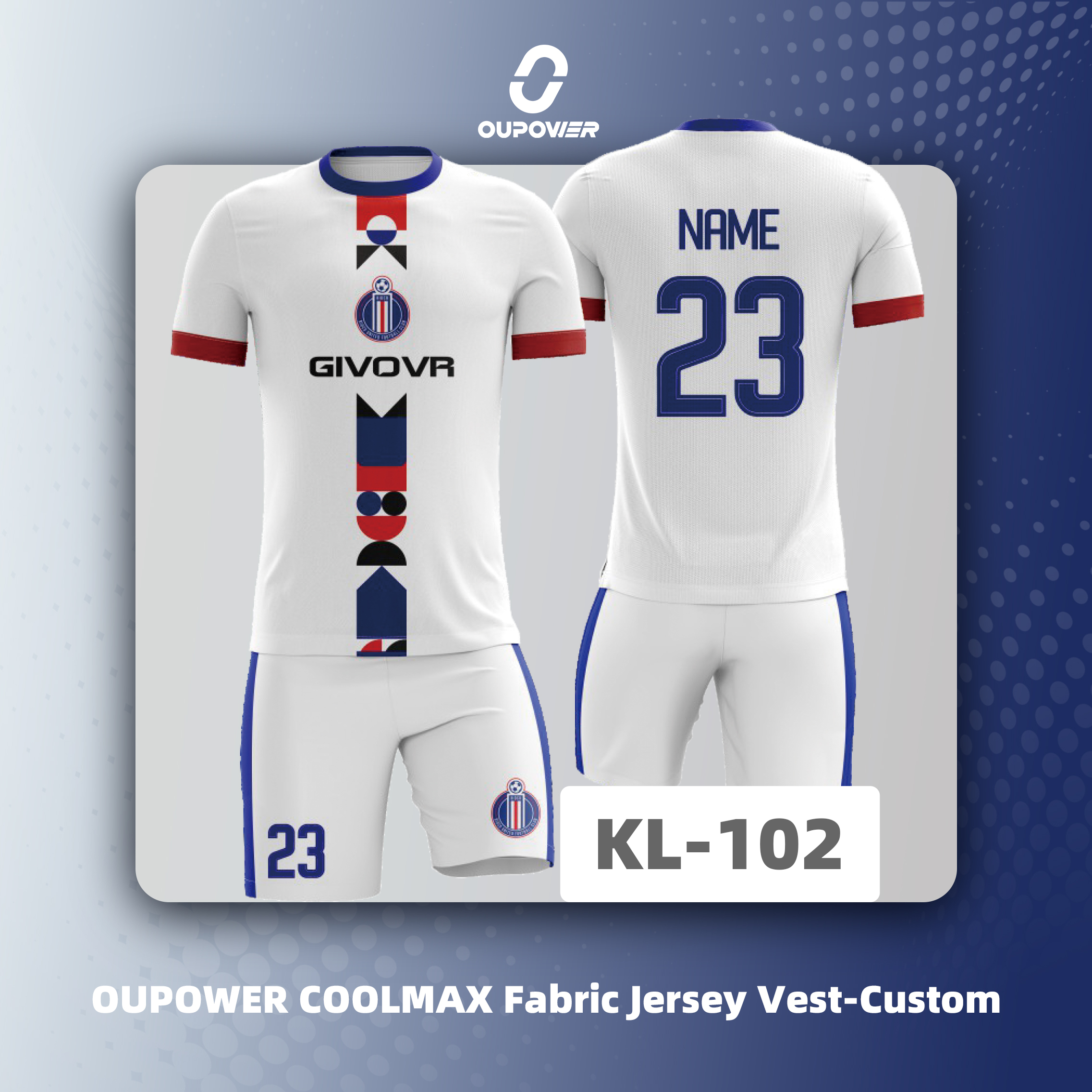 OUPOWER Custom Jersey-KS-104