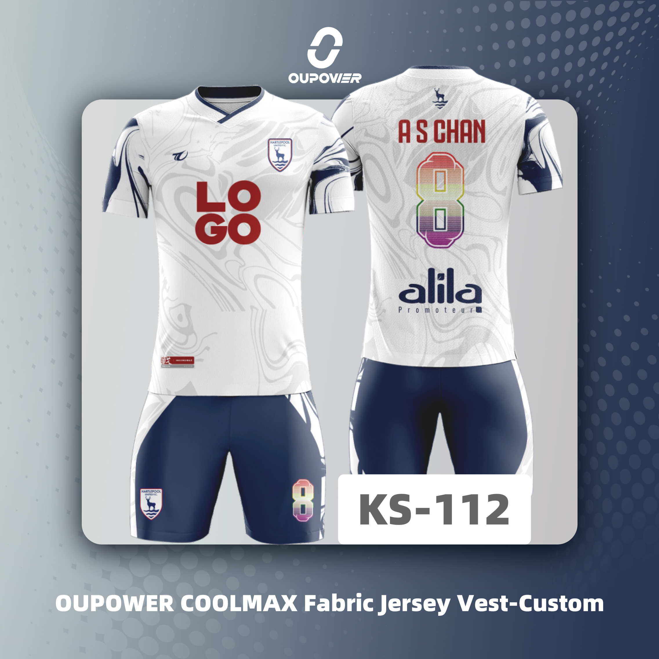 OUPOWER Custom Jersey-KS-112