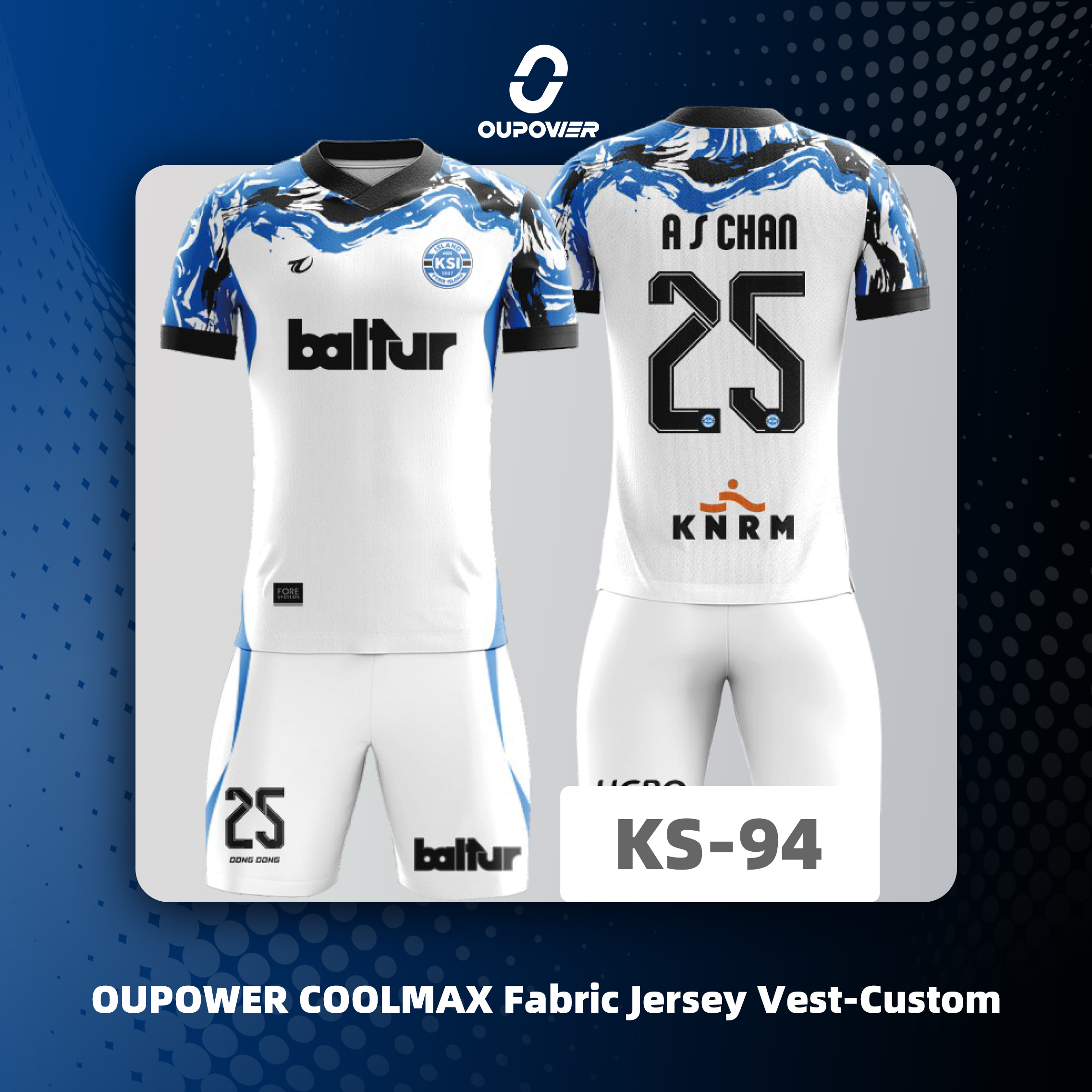 OUPOWER Custom Jersey-KS-94