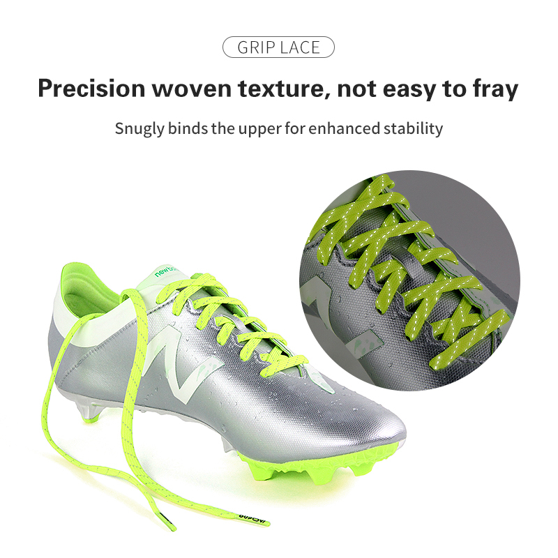 OUPOWER GRIP LACE 3M Reflective Anti - slip Shoelaces For Football Sports Shoes