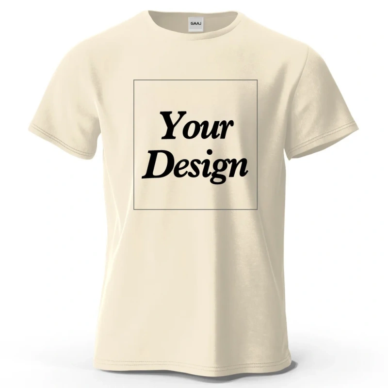 Custom T-shirt Print 100% Cotton Tee Men Women Customized T-shirt Diy Your Own Design Photo Text Unisex Tops Personalized Gift