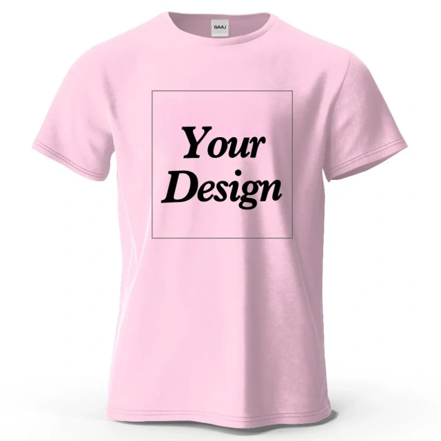 Custom T-shirt Print 100% Cotton Tee Men Women Customized T-shirt Diy Your Own Design Photo Text Unisex Tops Personalized Gift
