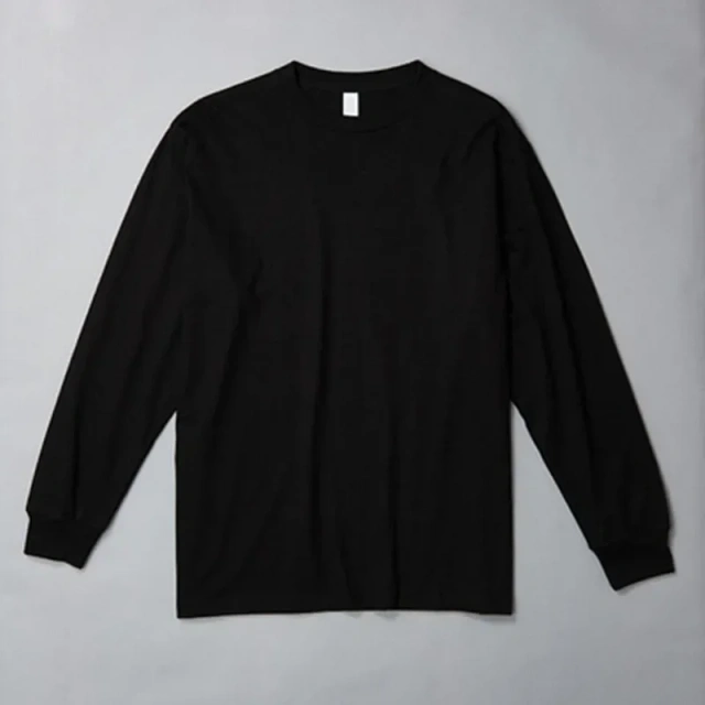MRMT 2026 Brand New Men's Casual Cotton Long Sleeved T Shirt Combed Cotton 200g Solid Color Round Neck Bottoming Shirt