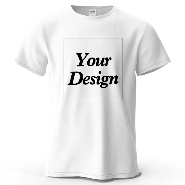 Custom T-shirt Print 100% Cotton Tee Men Women Customized T-shirt Diy Your Own Design Photo Text Unisex Tops Personalized Gift