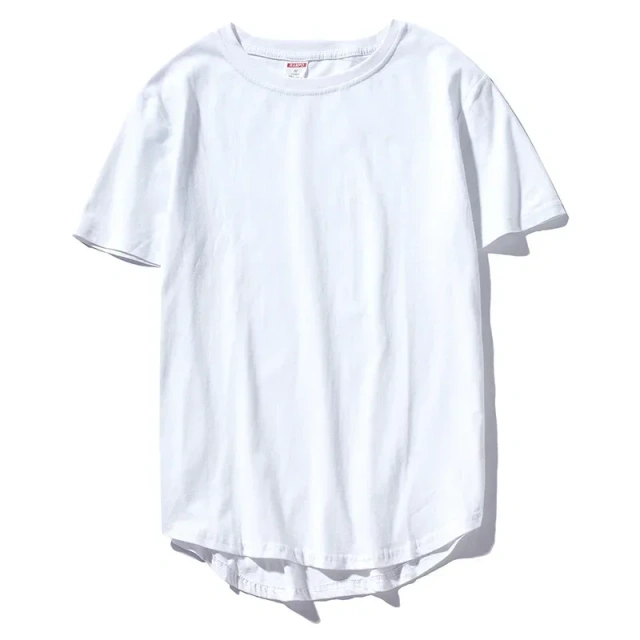 2026 MRMT High Street Arc Hem Mens T Shirt High Quality Cotton Men T-Shirt Lengthened Over Size Man Tops Tees For Male Tshirt