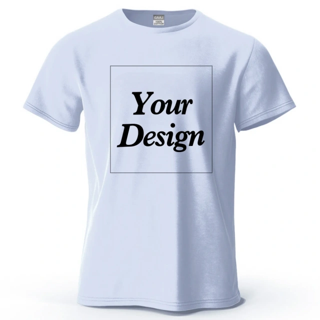 Custom T-shirt Print 100% Cotton Tee Men Women Customized T-shirt Diy Your Own Design Photo Text Unisex Tops Personalized Gift