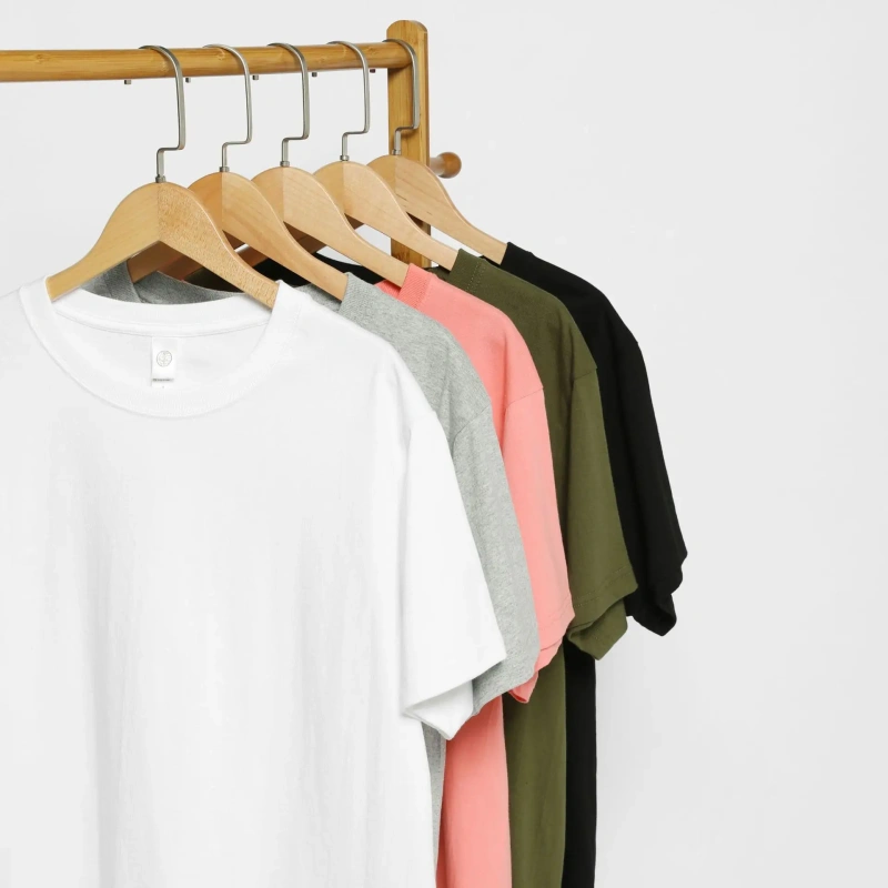 Heavy 210g Cotton Breathable Round Neck Short-sleeved T-shirt Loose Summer Men's Top Tees