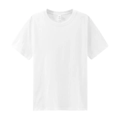 Heavy 210g Cotton Breathable Round Neck Short-sleeved T-shirt Loose Summer Men's Top Tees